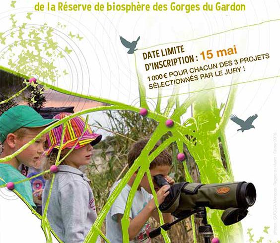 Trophées 2016 de la Réserve de la biosphère des Gorges du Gardon Trophées 2016 de la Réserve de la biosphère des Gorges du Gardon