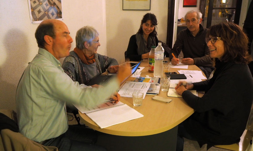 Réunion de travail – Novembre 2016
