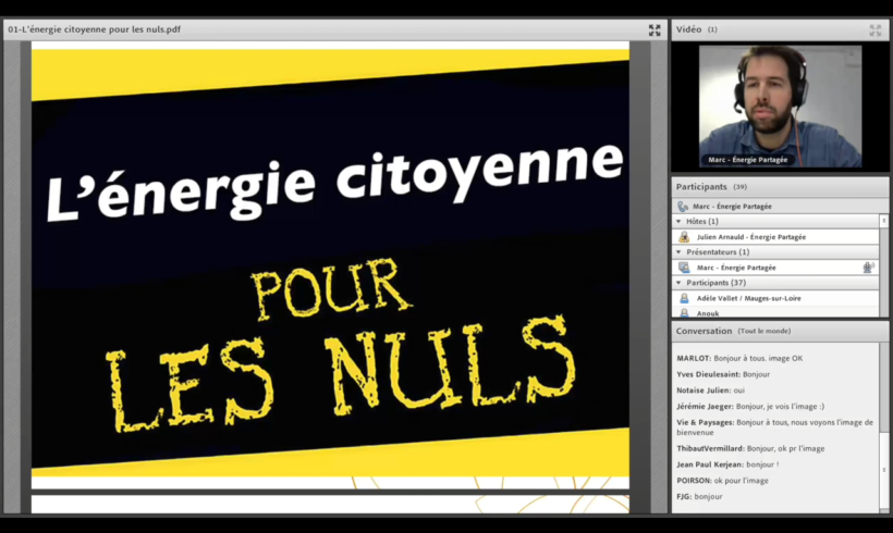 Se former aux Energies Renouvelables avec les Web’EnR ! Se former aux Energies Renouvelables avec les Web’EnR !