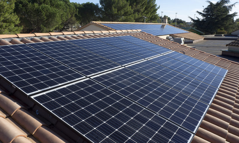 Le toit solaire de l’école de Sanilhac en production Le toit solaire de l’école de Sanilhac en production