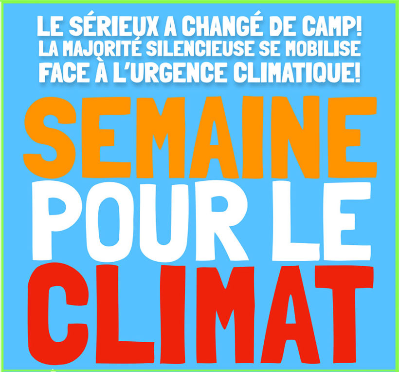 21 septembre : Marche pour le climat