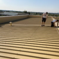 Théziers : structure de pose