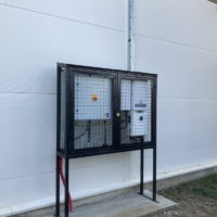 Théziers : l'armoire électrique