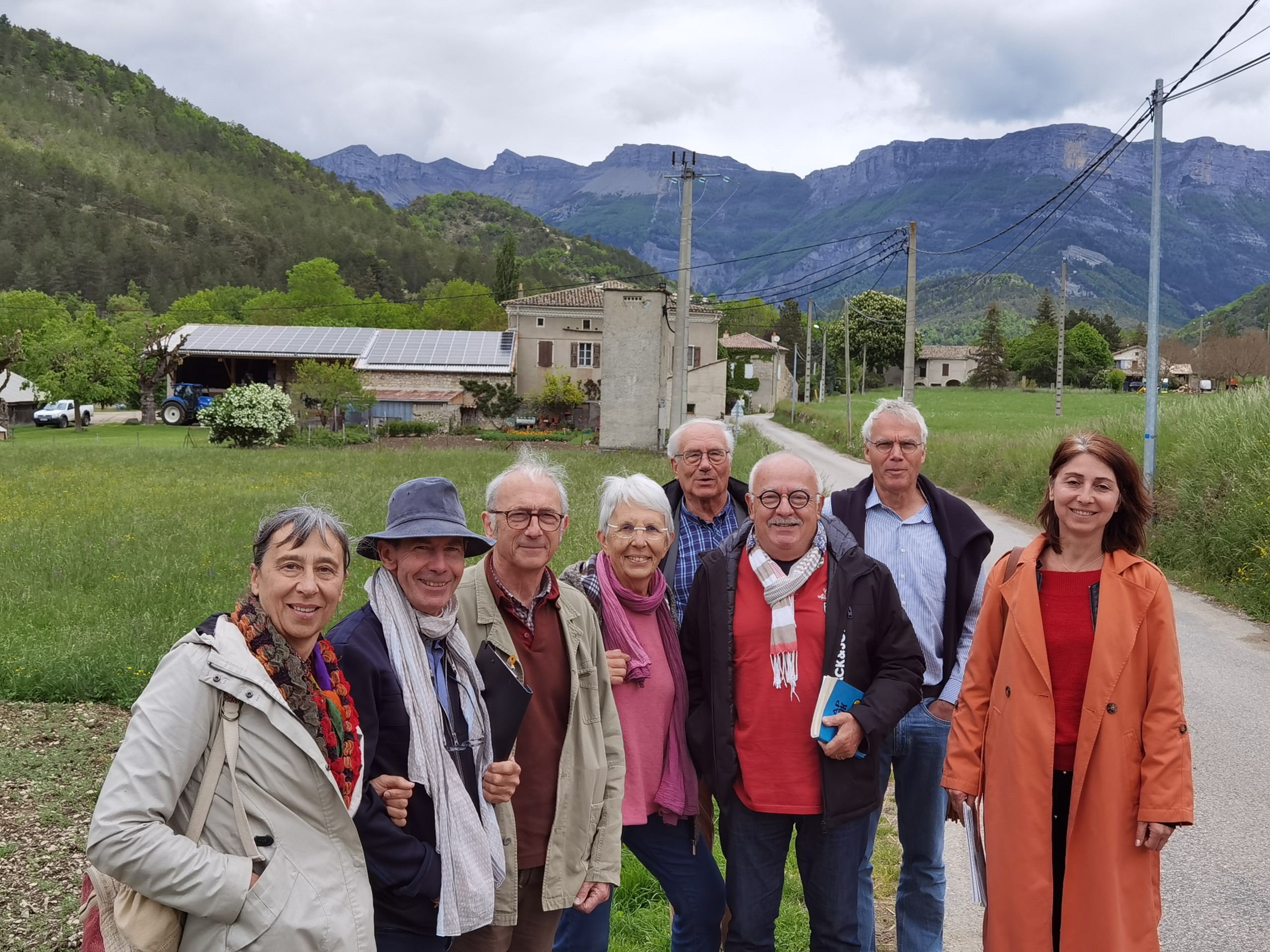 Voyage d'étude dans la Drome à St-Julien-en-Quint